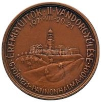 Kovács Dezső (1921-) / ÁPV 1971. "MÉE II. Vándorgyűlése Győr-Pannonhalma" Br emlékérem (42.5mm) T:BU Adamo GR1