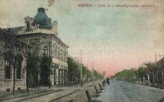 Budapest XIX. Kispest, Üllői út, Takarékpénztár, Stefány kávéház (fl)
