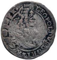 1697CH. 3Kr Ag "I. Lipót" (1.35g) T:3 Huszár 1478., Unger II 1086.b