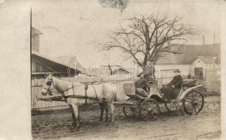 Jolsva, gyár, lovasszekér / factory, photo (Rb)