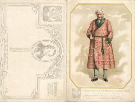 Molitor's Liederkarte Nr. 20., opening music card, litho