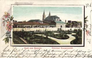 Komárom, Komorn, floral (b)