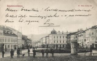 Besztercebánya, IV. Béla király tér, Walther Adolf és társa kiadása / Bela square (EB)