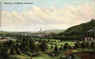 Kőszeg a kethelyi dombról, Róth Jenő kiadása