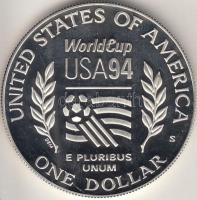 Amerikai Egyesült Államok 1994A 1/2$ Ag "Futball Világbajnokság" T:PP
USA 1994S 1/2 Dollar...