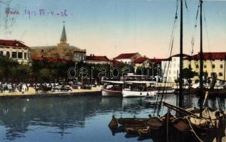 Grado, port, ships