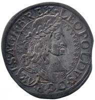 Ausztria 1662. 15Kr Ag "I.Lipót" T:3 lapkavég Austria 1662. 15 Kreuzer Ag "Leopold I" C:F planchet edge
