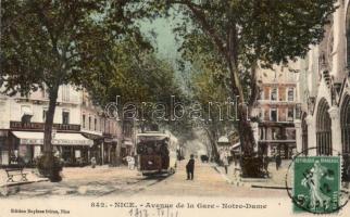 Nice, Avenue de la Gare Notre Dame