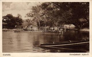 Gödöllő Szentjakabi tófürdő; Hirling Jenő kiadása