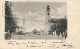 1899 Monor, Kossuth tér; Herodek István kiadása