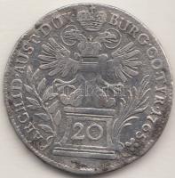 Ausztria 1765. 20Kr Ag "Mária Terézia" T:2- Austria 1765. 20 Kreuzer Ag "Maria Theresia" C:VF