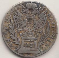 1765KB 20Kr Ag "Lotharingiai Ferenc" T:2-