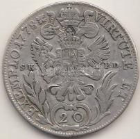 1778B S.K.-P.D. 20Kr "II. József" T:2,2-