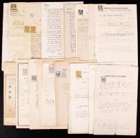 1869-1955 67 db okmánybélyeges irat / papers with document stamps