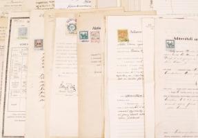 1869-1955 67 db okmánybélyeges irat / papers with document stamps