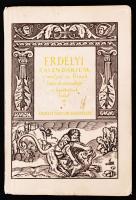 Erdélyi Kalendárium (melyet az úrnak 1940. esztendejére barátainak küld az Erdélyi Férfiak Egyesülete.) Bp. 1940, Officina. 31 l. Kiadói, illusztrált papírborítóban