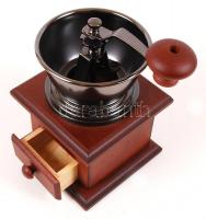 Retro fazonú, új kávédaráló, szép állapotban / Coffe grinder