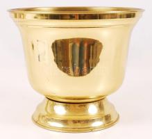 Nagyméretű réz kaspó 19 cm