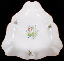 Herendi csipkebogyó mintás 6 személyes komplett étkészlet tálakkal, leveses tállal, sótartóval szép ...