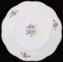 Herendi csipkebogyó mintás 6 személyes komplett étkészlet tálakkal, leveses tállal, sótartóval szép ...