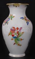 Herendi Viktória mintás váza, kézzel festett, jelzett, hibátlan, m:18 cm /Herend porcelain hand-pain...