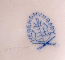 Herendi Viktória mintás váza, kézzel festett, jelzett, hibátlan, m:18 cm /Herend porcelain hand-pain...