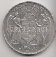 1939. 5P Ag "Horthy-balra" T:2-
Adamo P8.2