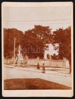 cca 1890 Esztergom városképes fotó 19x12 cm