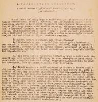 1942 Honvédségi tájékoztató közlemények 5 db: a zsidó munkaszolgálatosokról, a magyar fegyverek műkö...