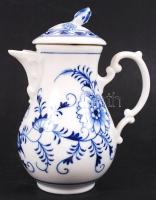 Meisseni porcelán kávéskészlet, hiányos, kis sérülésekkel / Meissen faulty coffe set