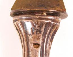 1 db ezüst (Ag) nyelű vajazókés / knife with silver handle