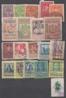 45 klf magyar okmány és illetékbélyeg