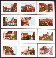 cca 1910 Nürnberg album 12 képpel / picture booklet of Nürnberg. Trenkler & Co.