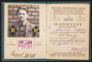 1940 Cserkész igazolvány / Scout ID