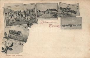 Hortobágy folklór, floral (kis szakadás / small tear)