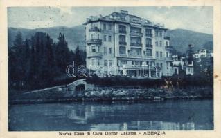 Abbazia, Nuova Casa di Cura Dottor Lakatos