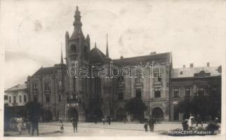 Munkács, Mukacevo; Városháza / radnice / town hall