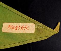cca 1940 Cserkészőrszem  vállkendő / Scout skarf