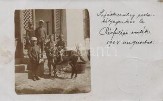 Révfülöp, lakóház kert, photo