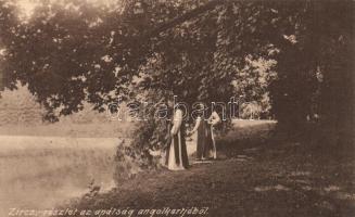 Zirc, Apátság angolkertje