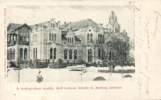 Bodrogolaszi kastély, Gróf Lónyay Elemér és Stefánia lakhelye