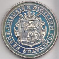 Bognár György (1944-) 1991. "MÉE Nógrád megyei szervezete - Salgó vára" Ag emlékérem (36.0...