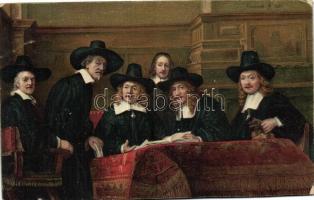 10 db régi Stengel festményreprodukció, 4 litho / 10 Stengel painting reproductions, 4 litho cards