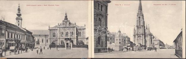 Újvidék leporello with 10 cards