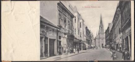 Újvidék leporello with 10 cards