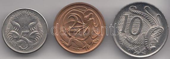 Ausztrália vegyes fémpénz 760g-os súlyban T:vegyes Australia mixed coins, 760g C:mixed