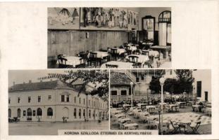 Mohács Korona szálloda étterme és kerthelyisége