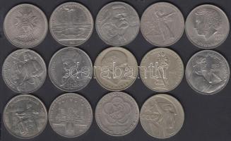 Szovjetunió 1965-1991. 1R (14xklf) T:mixed
Soviet Union 1965-1991. 1 Ruble (14xdiff) C:vegyes