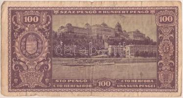 1945. 100P "BÜNTETÉS" szóban "N" felett lemezhiba T:III,III-
Adamo P18h