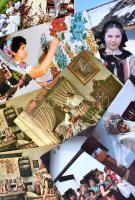 50 db modern, főleg magyar folklór lap / 50 modern, mainly Hungarian folklore cards